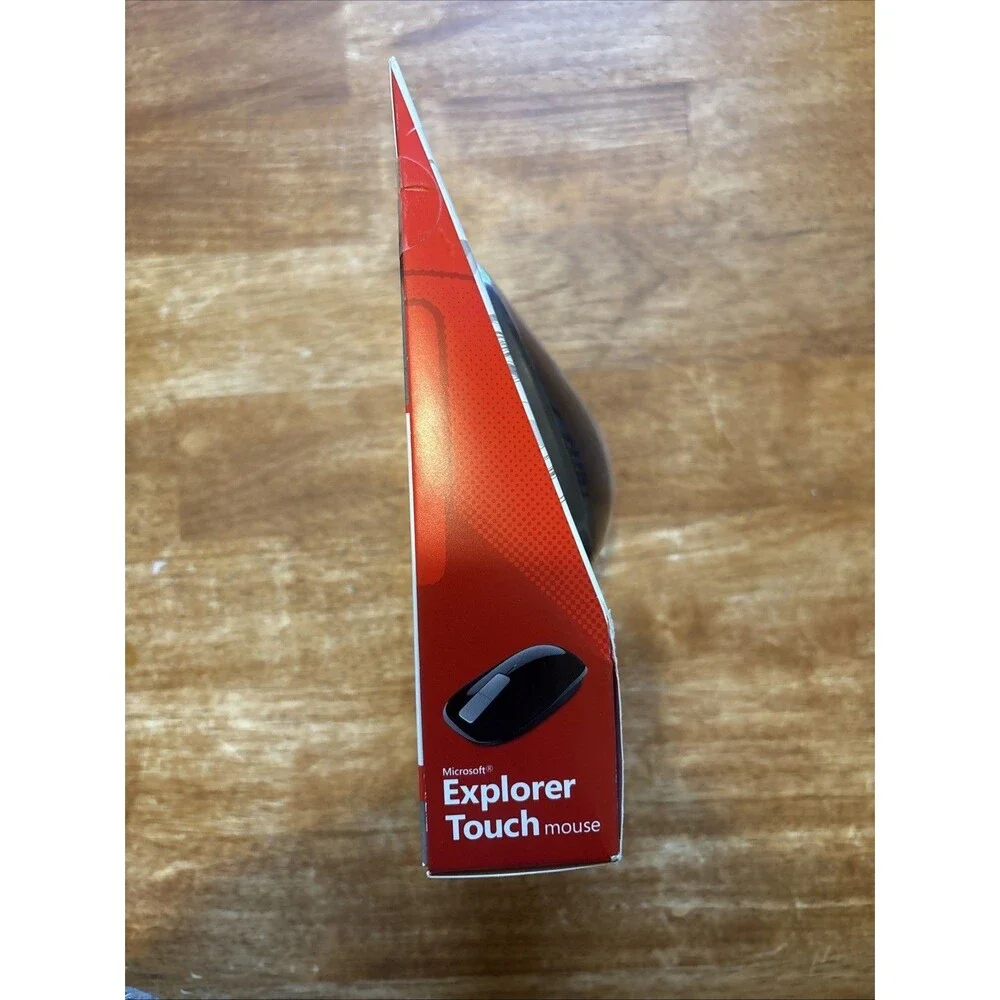 NEW Microsoft Explorer Touch Mouse Model 1490 USB Wireless Black 2011
